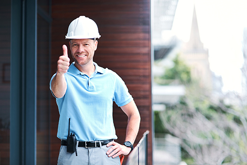 Contractor Business Services Florida Engineer Giving a Thumbs Up for Business Services Provided by Concierge Assisting Florida Contractors