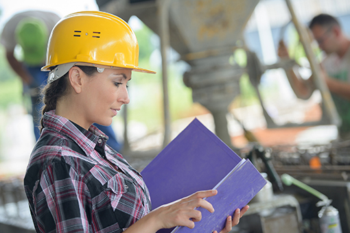 Engineer Checking License Types Listed for Their Florida Contractor Licensing Application