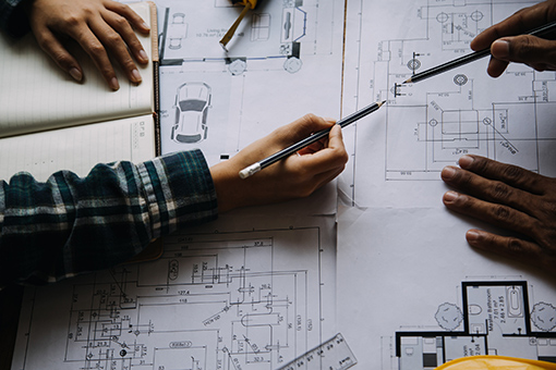 Two Engineers Discussing Additional Entity Qualifications For Florida Contractors